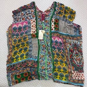 Johnny Was printed Alexandra Blouse